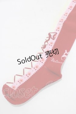画像2: metamorphose / チロリアンリボンオーバーニー  レッド H-25-07-14-071-ME-ZA-NS-ZH