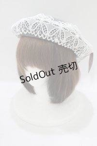 m petit by misako / TT*AMレースBベレー  グレー H-25-07-14-074-LO-AC-NS-ZH