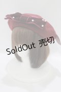 m petit by misako / TT*AMリボンBベレー  ボルドー H-25-07-14-076-LO-AC-NS-ZH