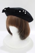 m petit by misako / TT*AMリボンBベレー  ブラック H-25-07-14-077-LO-AC-NS-ZH