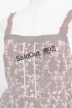 画像5: axes femme / 王冠モチーフ入りパネル柄ワンピース M ボルドー H-25-07-14-007-AX-OP-NS-ZH