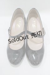 Fi.n.t / 釦使いストラップエナメルパンプス S/22.5cm BLACK H-25-07-14-084-CA-SH-NS-ZH