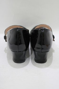 画像3: Fi.n.t / 釦使いストラップエナメルパンプス S/22.5cm BLACK H-25-07-14-084-CA-SH-NS-ZH