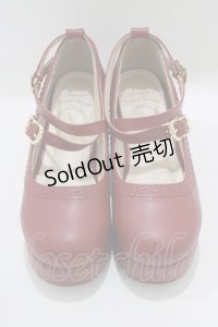 Amavel / ベロアリボンクロスパンプス S（22.5-23cm） レッド H-25-07-14-085-CA-SH-NS-ZH