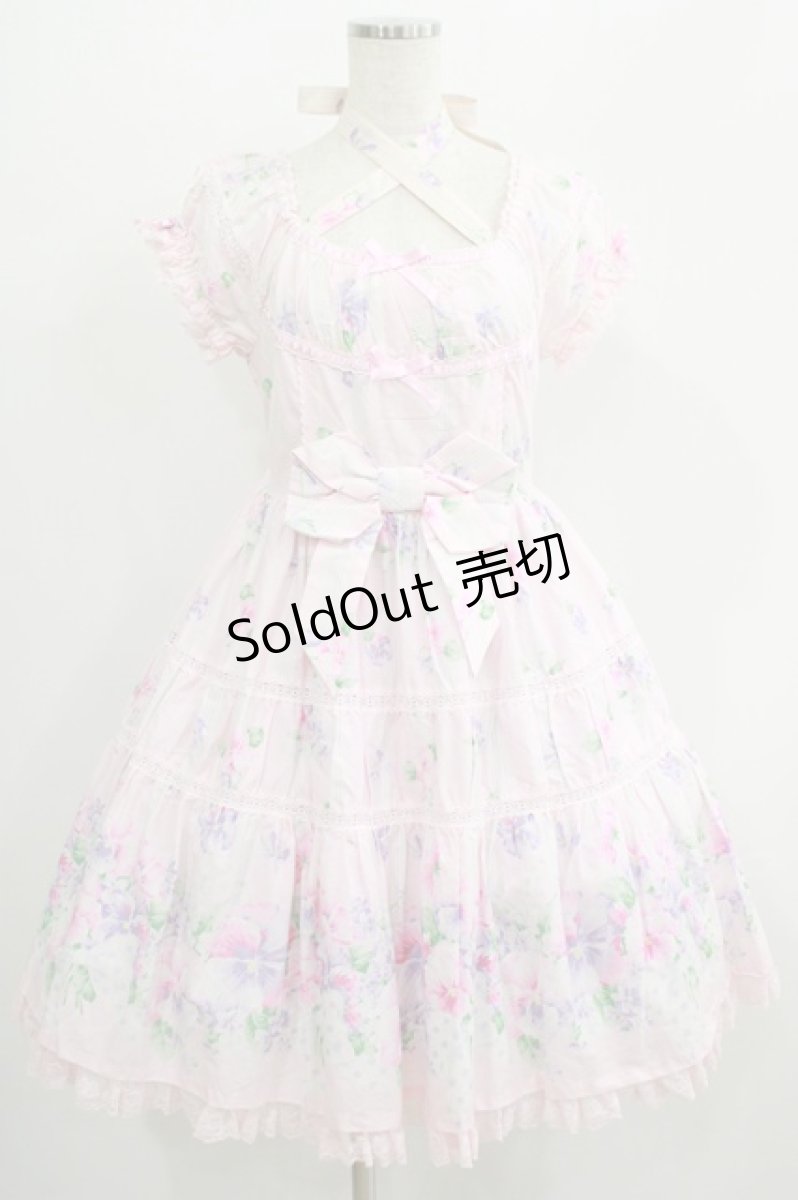 画像1: Angelic Pretty / Sugar Pansyワンピース Free ピンク H-25-07-14-010-AP-OP-NS-ZH (1)