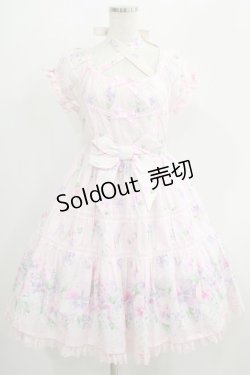 画像1: Angelic Pretty / Sugar Pansyワンピース Free ピンク H-25-07-14-010-AP-OP-NS-ZH
