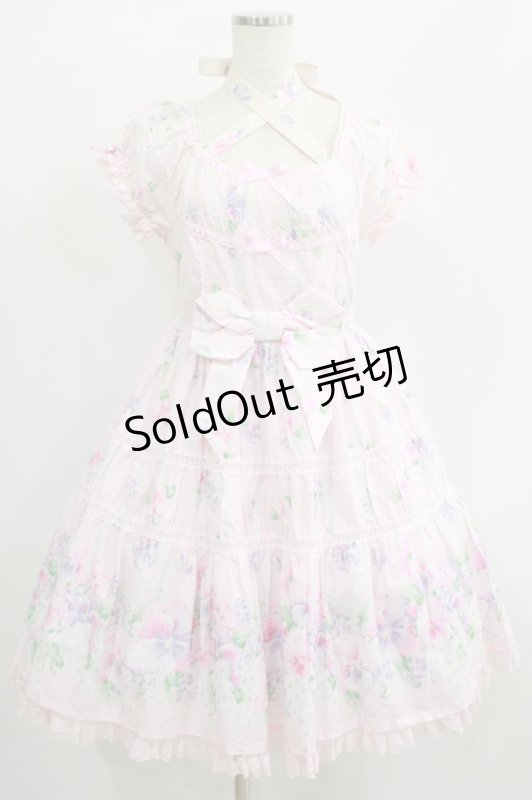 画像1: Angelic Pretty / Sugar Pansyワンピース Free ピンク H-25-07-14-010-AP-OP-NS-ZH (1)