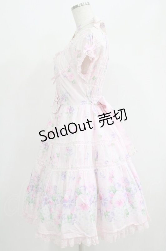 画像2: Angelic Pretty / Sugar Pansyワンピース Free ピンク H-25-07-14-010-AP-OP-NS-ZH (2)