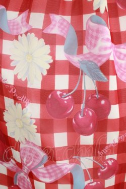 画像4: Angelic Pretty / Sweet Cherry Margaretカットワンピース Free アカ H-25-07-14-001-AP-OP-NS-ZH