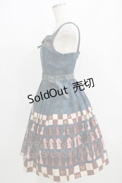画像2: Innocent World / チョコチェスベルトジャンパースカート M93cm グリーン H-25-07-14-011-IW-OP-NS-ZH