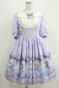 Angelic Pretty / Milky Swan襟付ワンピース Free ラベンダー H-25-07-14-002-AP-OP-NS-ZH