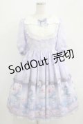 Angelic Pretty / Milky Swan襟付ワンピース Free ラベンダー H-25-07-14-002-AP-OP-NS-ZH