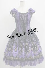 ALICE and the PIRATES / フリル袖ジャンパースカート(Maleficent) Free パープル H-25-07-14-014-PA-OP-NS-ZH