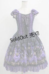 ALICE and the PIRATES / フリル袖ジャンパースカート(Maleficent) Free パープル H-25-07-14-014-PA-OP-NS-ZH