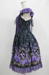 画像2: ALICE and the PIRATES / フリル袖ジャンパースカート(Maleficent) Free パープル H-25-07-14-014-PA-OP-NS-ZH (2)