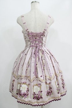 画像3: Innocent World / Antique Violetタックジャンパースカート M92cm丈 ピンク H-25-07-14-015-IW-OP-NS-ZH