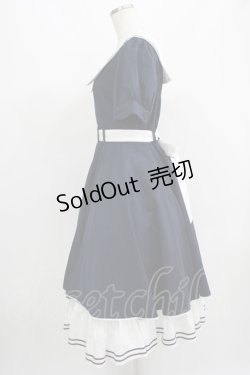 画像2: metamorphose / ペチコート付きセーラーワンピース サイズ1 ネイビー H-25-07-14-019-ME-OP-NS-ZH