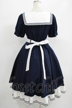 画像3: metamorphose / ペチコート付きセーラーワンピース サイズ1 ネイビー H-25-07-14-019-ME-OP-NS-ZH
