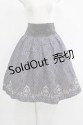 axes femme / Disneyダークオーナメント柄スカート M パープル H-25-07-14-020-AX-SK-NS-ZH