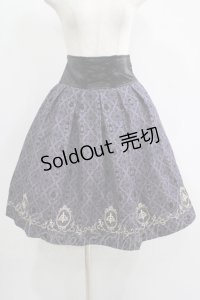 axes femme / Disneyダークオーナメント柄スカート M パープル H-25-07-14-020-AX-SK-NS-ZH
