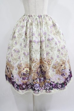 画像1: Enchantlic Enchantilly / すみれ姫の王冠スカート Free アイボリー H-25-07-14-022-LO-SK-NS-ZH