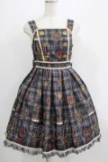 Angelic Pretty / Antique Crownジャンパースカート Free グレー H-25-07-14-003-AP-OP-NS-ZH
