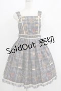 Angelic Pretty / Antique Crownジャンパースカート Free グレー H-25-07-14-003-AP-OP-NS-ZH