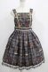 画像1: Angelic Pretty / Antique Crownジャンパースカート Free グレー H-25-07-14-003-AP-OP-NS-ZH (1)