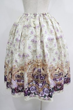 画像3: Enchantlic Enchantilly / すみれ姫の王冠スカート Free アイボリー H-25-07-14-022-LO-SK-NS-ZH