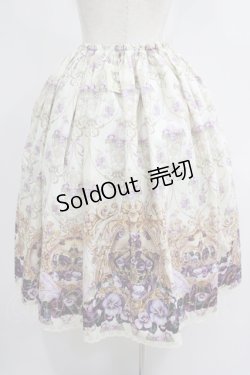画像3: Enchantlic Enchantilly / すみれ姫の王冠スカート Free アイボリー H-25-07-14-022-LO-SK-NS-ZH