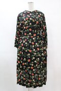 Jane Marple / Fortune gardeｎ side ribbon dress M ブラック H-25-07-15-1004-JM-OP-ET-ZH