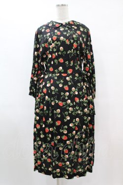 画像1: Jane Marple / Fortune gardeｎ side ribbon dress M ブラック H-25-07-15-1004-JM-OP-ET-ZH