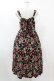画像2: Jane Marple / Strawberry garden Strap dress  ブラック H-25-07-15-1028-JM-OP-KB-ZH (2)