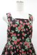 画像4: Jane Marple / Strawberry garden Strap dress  ブラック H-25-07-15-1028-JM-OP-KB-ZH (4)