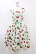 Emily Temple cute / Dear Strawberryノースリーブワンピース  ミント H-25-07-15-1031-ET-OP-KB-ZH