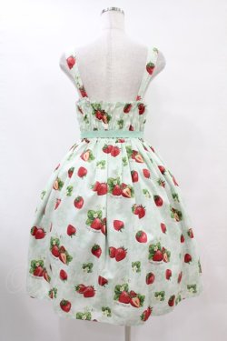 画像2: Emily Temple cute / Dear Strawberryノースリーブワンピース  ミント H-25-07-15-1031-ET-OP-KB-ZH