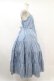 画像3: Jane Marple Dans Le Salon / Typewriter lace tiered dress  ブルー H-25-07-15-1032-JM-OP-KB-ZH (3)
