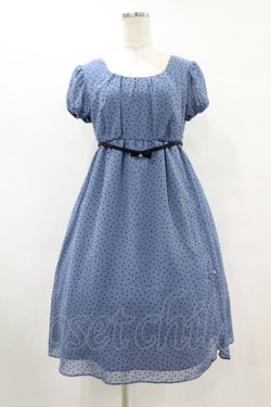 画像1: MILK / フリーズdress  ブルー H-25-07-15-1038-ML-OP-KB-ZH