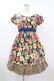 画像1: Shirley Temple / LIBERTY FABRICワンピース 160 ブラック H-25-07-15-1040-ET-OP-KB-ZH (1)
