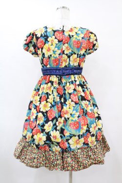 画像2: Shirley Temple / LIBERTY FABRICワンピース 160 ブラック H-25-07-15-1040-ET-OP-KB-ZH