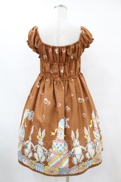 画像2: Emily Temple cute / BUNNY BOXワンピース  ブラウン H-25-07-15-1043-ET-OP-KB-ZH