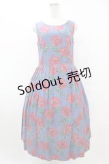 Jane Marple Dans Le Salon / Rose meets Stripeのゴアードドレス  ネイビー H-25-07-15-1044-JM-OP-KB-ZH