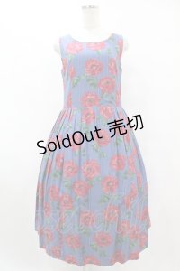 Jane Marple Dans Le Salon / Rose meets Stripeのゴアードドレス  ネイビー H-25-07-15-1044-JM-OP-KB-ZH