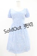 MILK / Baby Fishワンピース  ブルー H-25-07-15-1056-ML-OP-KB-ZH