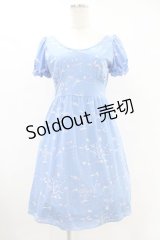 MILK / Baby Fishワンピース  ブルー H-25-07-15-1056-ML-OP-KB-ZH
