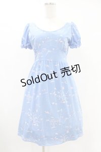 MILK / Baby Fishワンピース  ブルー H-25-07-15-1056-ML-OP-KB-ZH