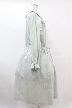 画像3: Jane Marple Dans Le Salon / Jardin Des Fleurs Embroideryドレス  ミント H-25-07-15-1011-JM-OP-KB-ZH