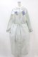 画像1: Jane Marple Dans Le Salon / Jardin Des Fleurs Embroideryドレス  ミント H-25-07-15-1013-JM-OP-KB-ZH (1)