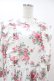 画像4: Jane Marple / Strawberries and flowersラッフルフリルドレス  オフ H-25-07-15-1002-JM-OP-KB-ZH (4)