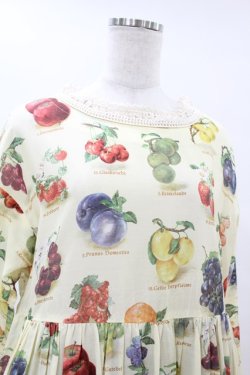 画像4: Jane Marple / Fruits dictionaryのドレス  アイボリー H-25-07-15-1016-JM-OP-KB-ZH